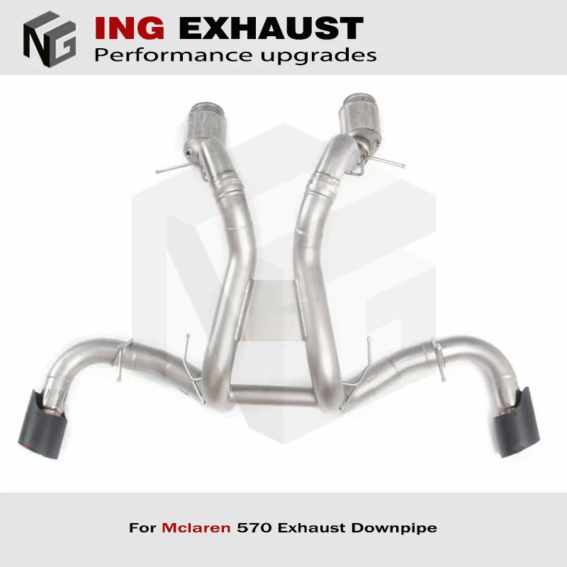 

Exhaust SS304 Catback for Mclaren 570S 570GT 540C 3.8T Vehicle Downpipe Engine Tube without Valve