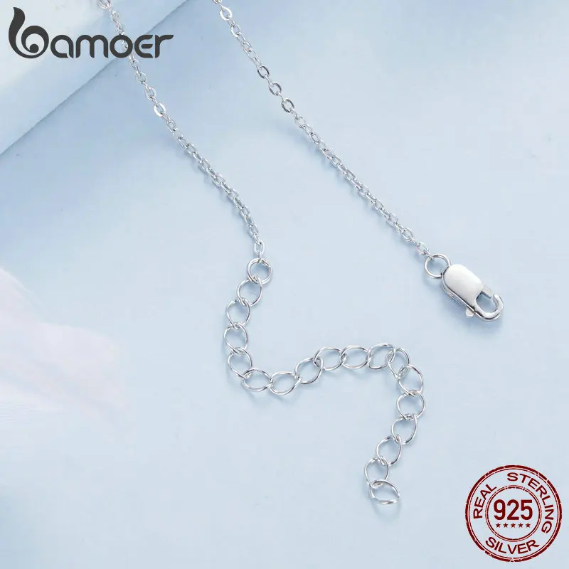 Bamoer-925 فضة قلادة مع الطيور قلادة للنساء ، لطيف الحيوان مجوهرات ، هدايا للمراهقين والفتيات