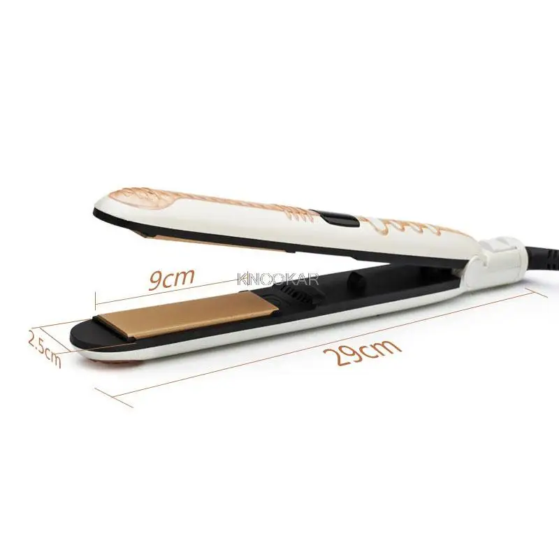 hot sales Straight iron ceramic plate does not hurt straight a dual-use straight hair marcel powder bang big volume