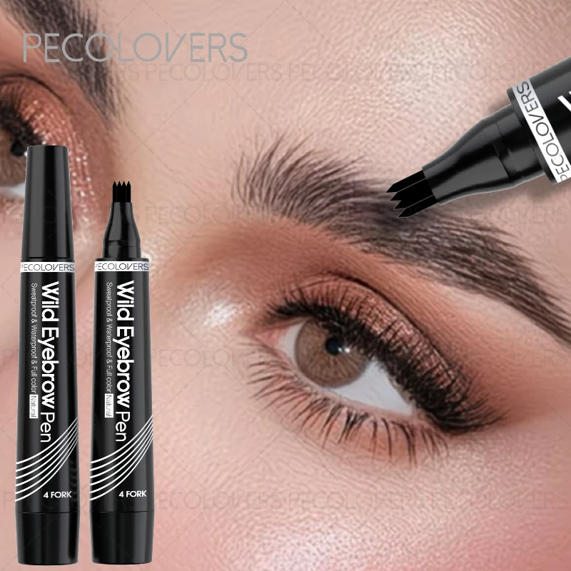 1pc Waterproof Eyebrow Pencil Ultra-Fine Tip Available in Multiple Colors Fast Drying an Essential Makeup Tool for Everyday Use