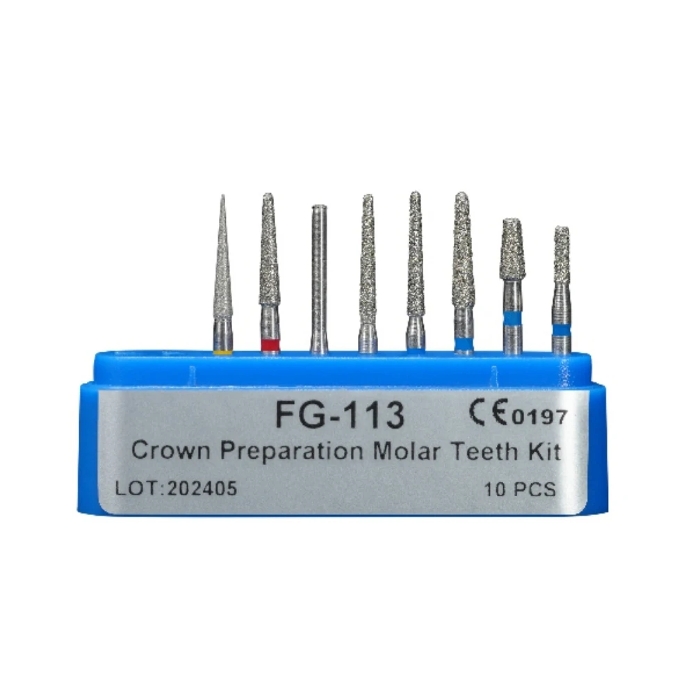 Dental Diamant FG Bohrer Bohrer Set Zahnarzt High Speed Handstück Polieren Zähne Bleaching Werkzeuge Kit Zahnmedizin Ausrüstung – Detail 13