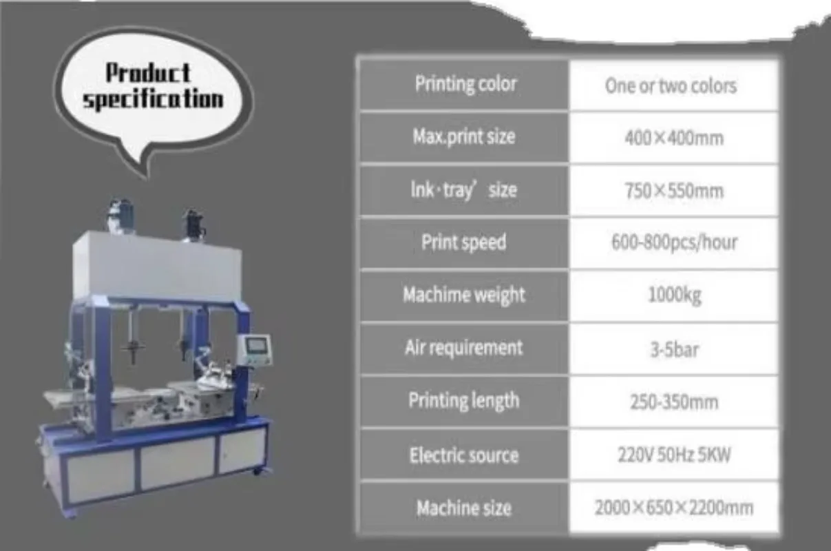 New Design 2/4 Colors Ceramic Plate Pad Printing Machine Automatic Pad Printers Machine for Bowls