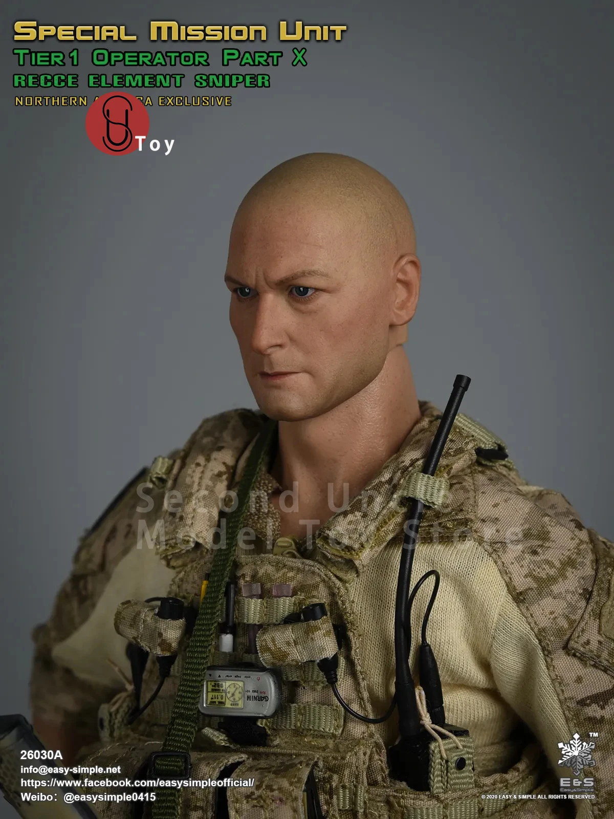 Easy&Simple ES 26030 A/B/C 1/6 SMU Special Mission Unit Tier 1