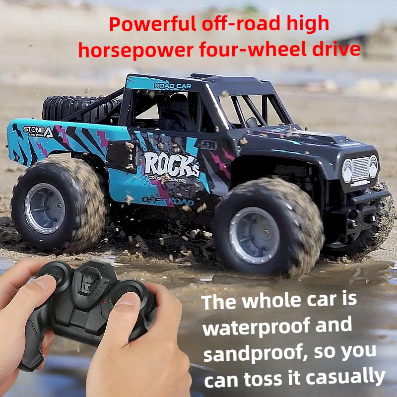 

RC Vehicle All Terrain Amphibious Remote Control Climbing Vehicle 360 Degree Rotation Remote Control Off-road Vehicle Toy Model