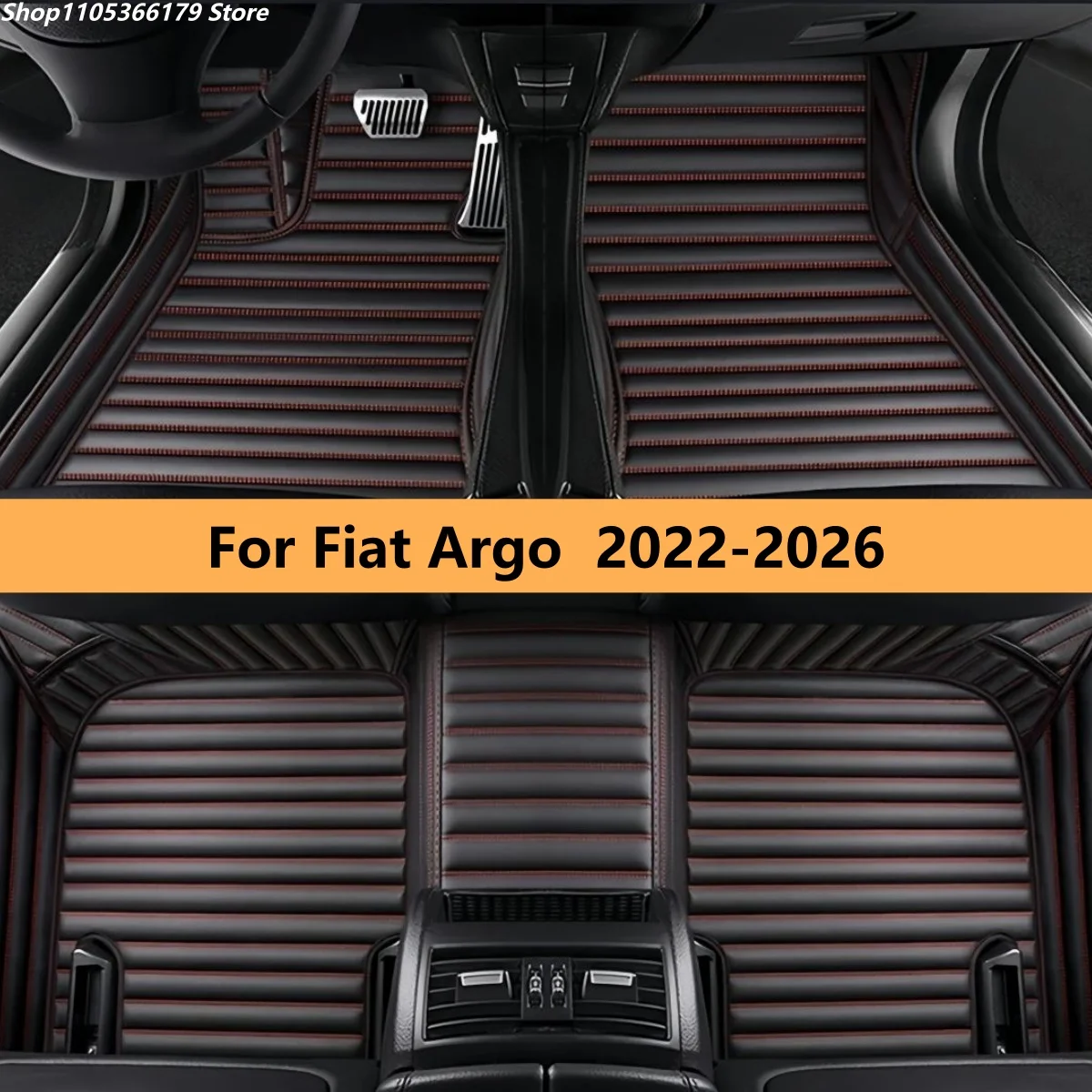

Полный комплект автомобильных ковриков для Fiat Argo 2022-2026: аксессуары для интерьера автомобиля