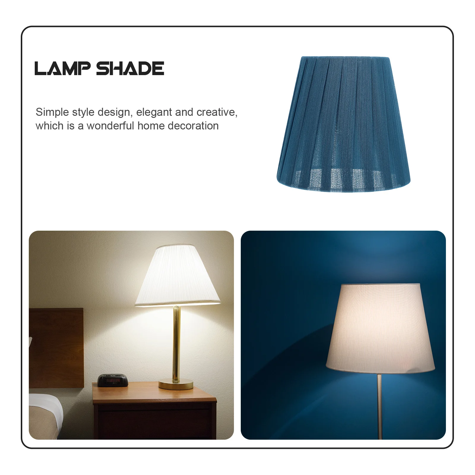 

6 шт. современных абажуров в скандинавском стиле, простые тканевые абажуры из полосок пряжи для спальни, гостиной, потолочного или настенного светильника, декоративное освещение