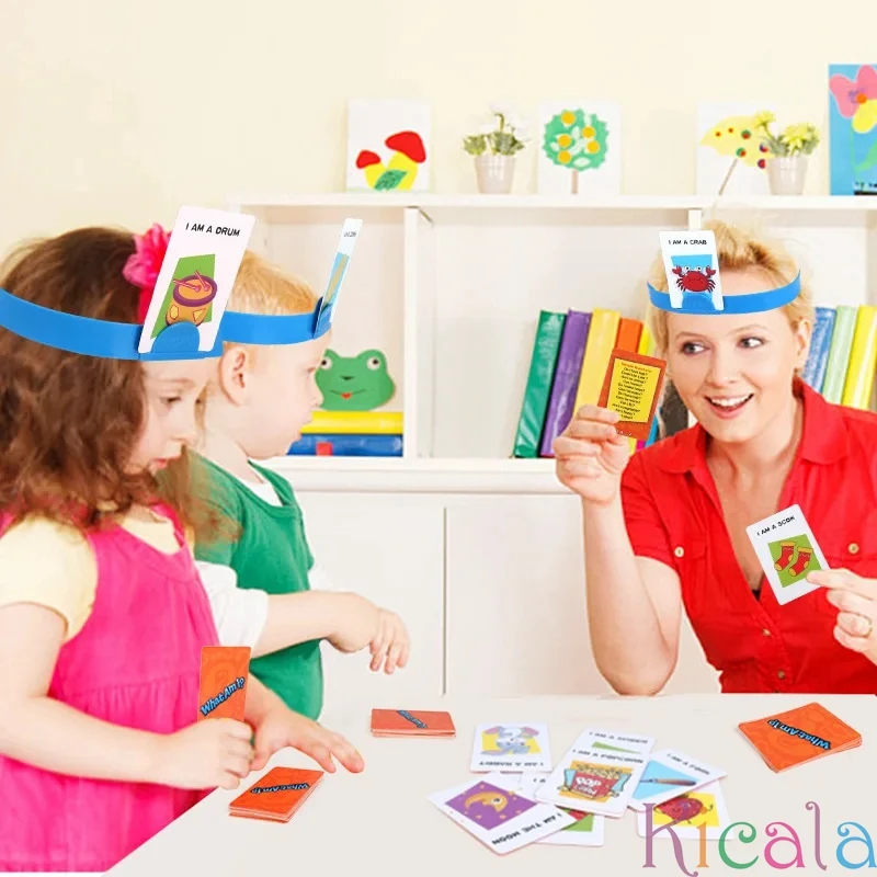 

Who Is It Game For Kids Children's Cards Guessing Game Children Card Games Board Game For Children Guessing Game For The Family