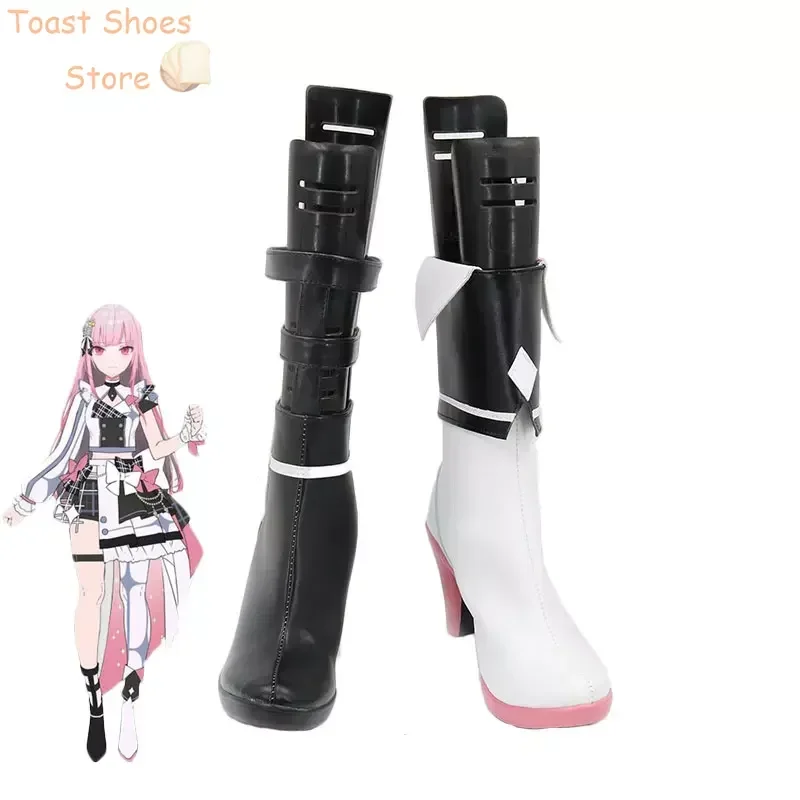 

Mori Calliope обувь для косплея Vtuber реквизит для косплея обувь из искусственной кожи Хэллоуин карнавальные ботинки реквизит для костюма