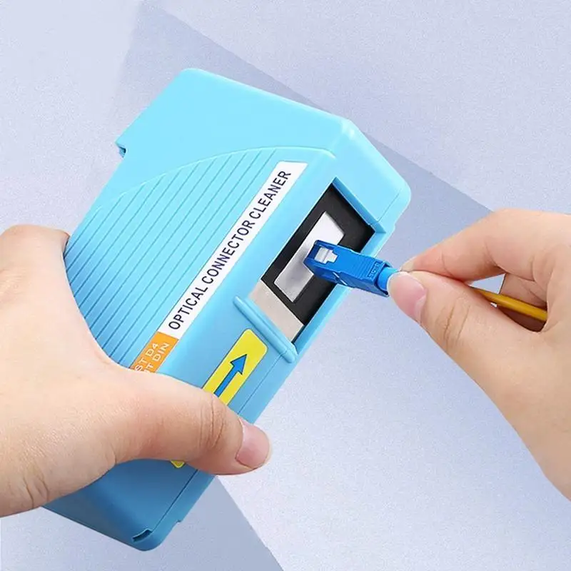 

Y1UB AUA-550 Fiber End Face Cleaning Box Fiber Tools Cleaner Fiber Wiping Tool