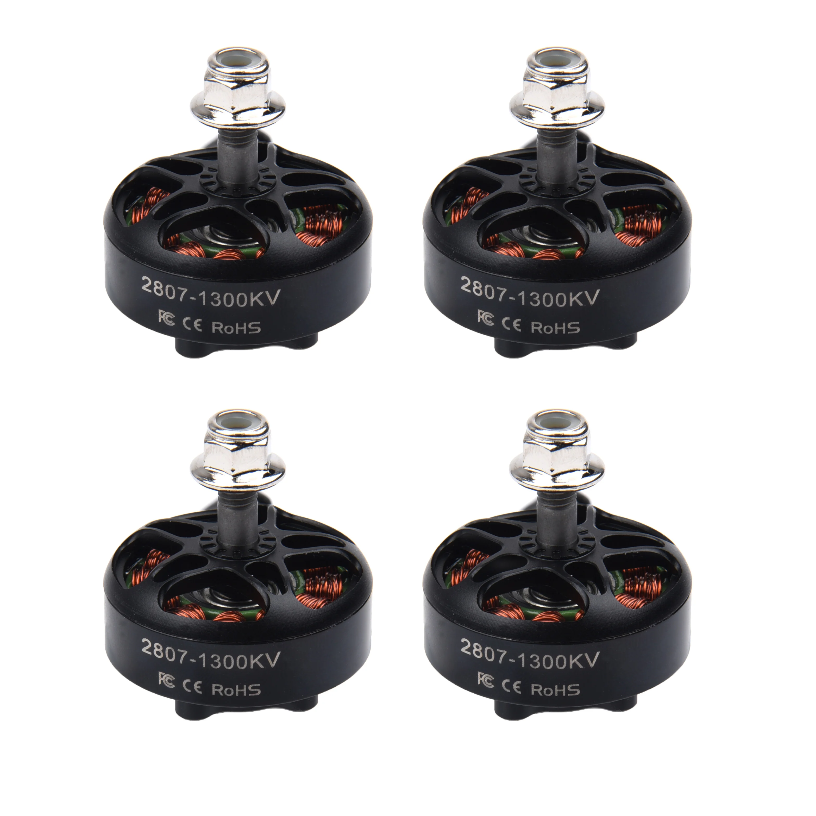 4PCS 2807 1300KV Brushless Motor 3-6S For FPV Racing Freestyle Frame Drones APEX Mark4 XL7 7Inch 295mm