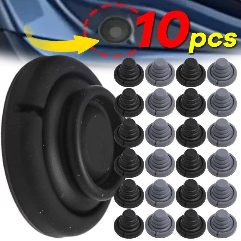 Car Trunk Sound Insulation Pads Buffer Pad Locking Accessories Car Door Shock Absorbing Pad Anti Collision Silicone Buffer Pads