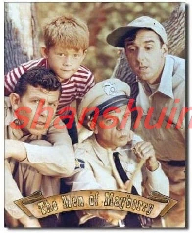 Andy Griffith Show Men of Mayberry Cast Retro Classic TV Wall Art Decor Metal Tin Sign 8x12in ALI