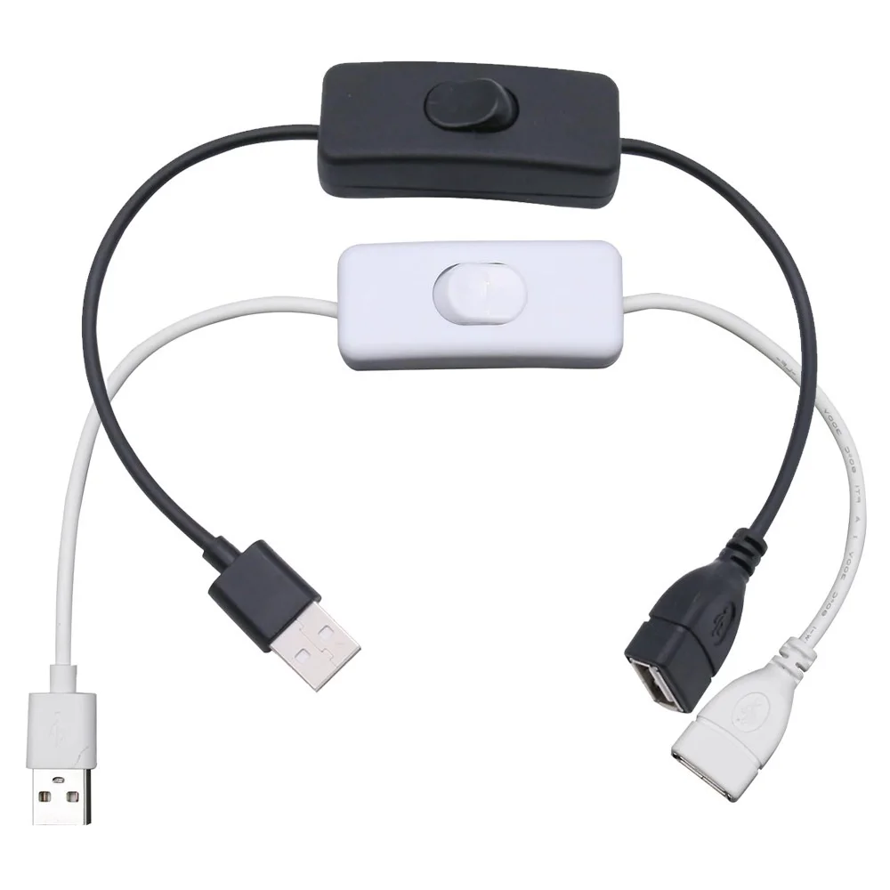 USB 5V 303 LED Switch USB Cable Switch Cable ON OFF Power Device Tool Switch Cable Extension Cable/Extension Switch Male Female
