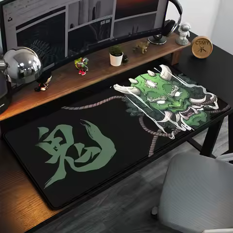 Computer Mouse Pad Gaming Ghost Gamer Cabinet Desk Mat Office Accessories Mousepad Keyboard Pc Mats Large Mause Carpet Speed