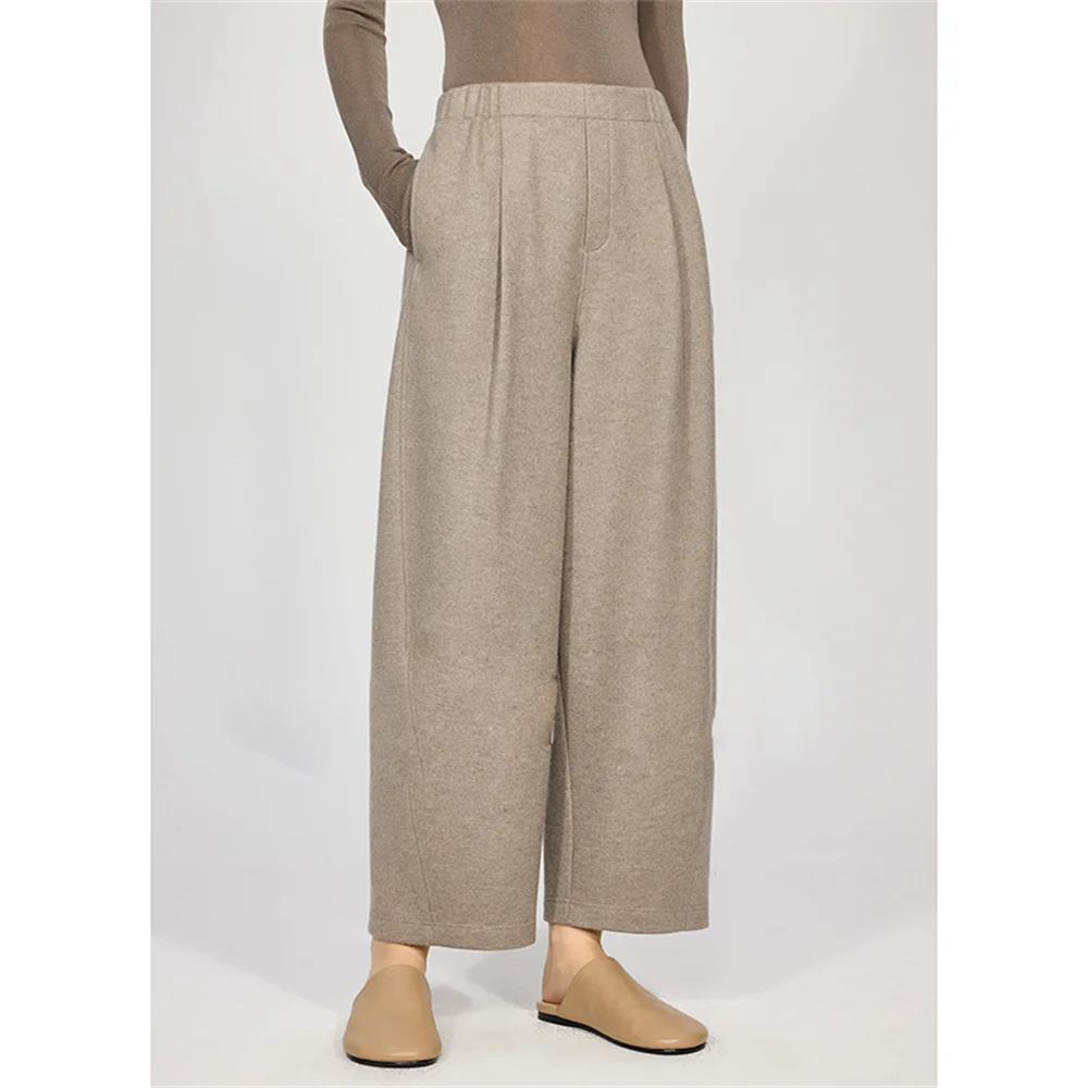 

2026 Women's Clothing, Cropped Pants, Loose Fit, Casual, High Waist, Women's Trousers, Y2K New Fashion, Versatile Long Pants