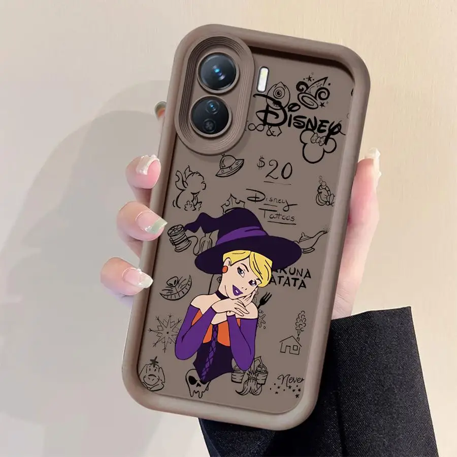 Casing Putri Halloween, pelindung ponsel Funda Xiaomi Redmi Note 11 10 13 Pro Plus 9S 12 12S 9 12C 10C 11 Lite Poco X3 NFC