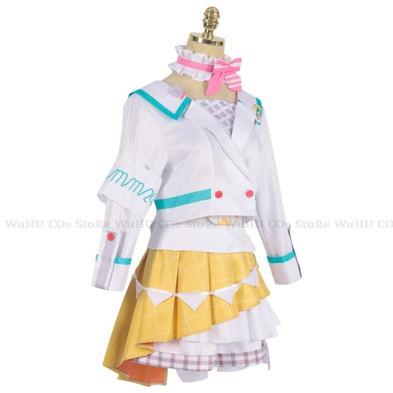 

2024 New Mikuu Cosplay Mikuo Magic Future Full Set Cosplay Costume With Hat Belt Women Halloween Party Roleplay Costume