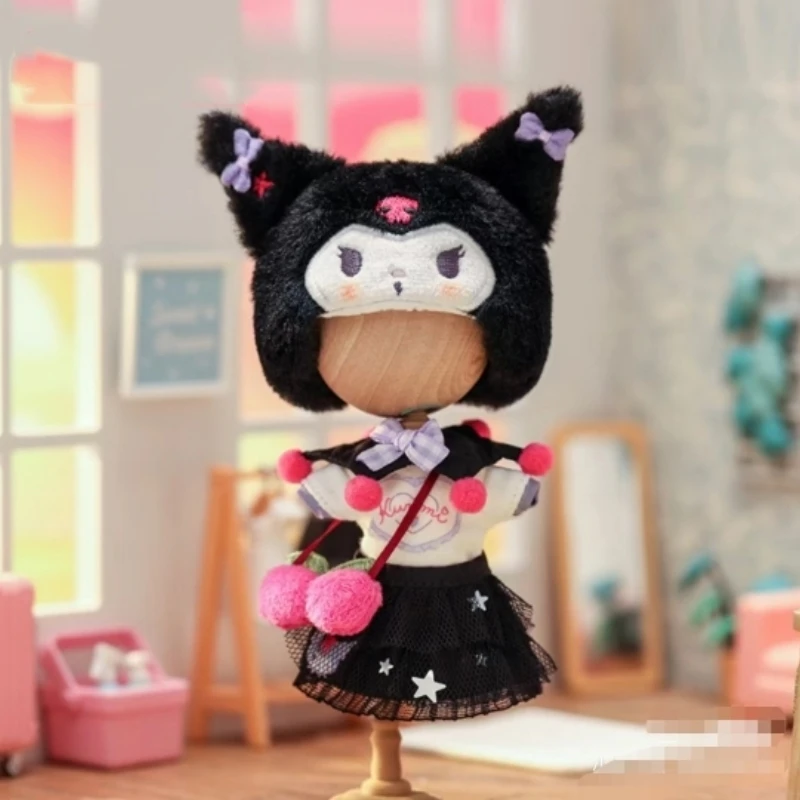 

Оригинальная кукла 12 точек, одежда для шарнирной куклы Kuromi My Melody, костюм для пудинга, собаки, кавайный клубничный медведь, шарнирная кукла, одежда для косплея, рождественский подарок