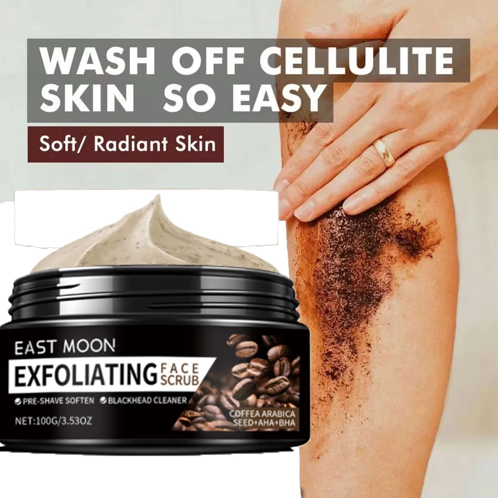

Cleaning Moisturizing ExfoliatorVitamin E Facial Scrub Deep Wash Improve Brightening Oil Control Repair Coffee Face Scrub Cream