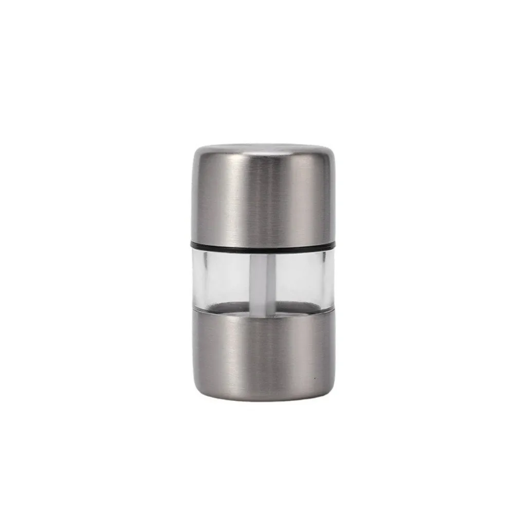 Mini Size Pepper Grinder Manual Operation Ceramic Grinding Core Salt Mill Stainless Steel Material Portable Design
