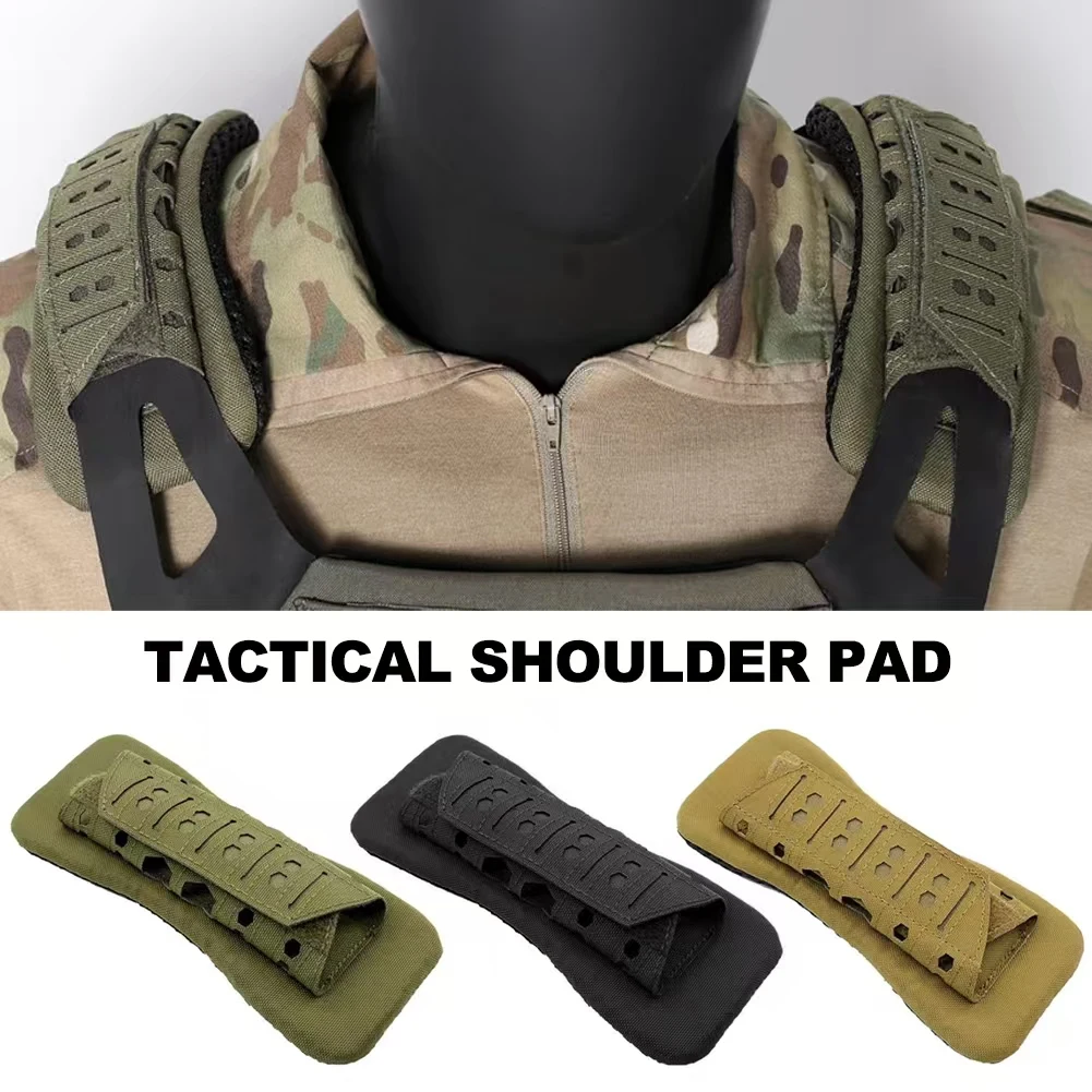 

2 шт., тактический наплечник, дышащий тактический слинг, амортизирующий нескользящий плечевой аксессуар для кемпинга, пешего туризма, альпинизма