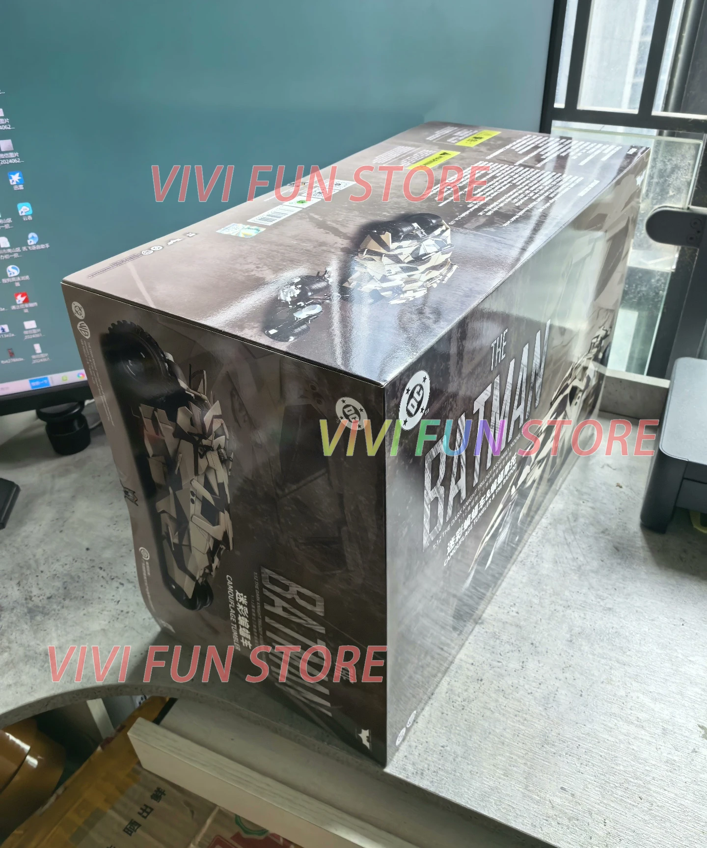 In Stock MODOKING The Dark Knight Batman Camouflage THE TUMBLER & THE BATPOD Assembling Movable Model 1/12 Original view 6