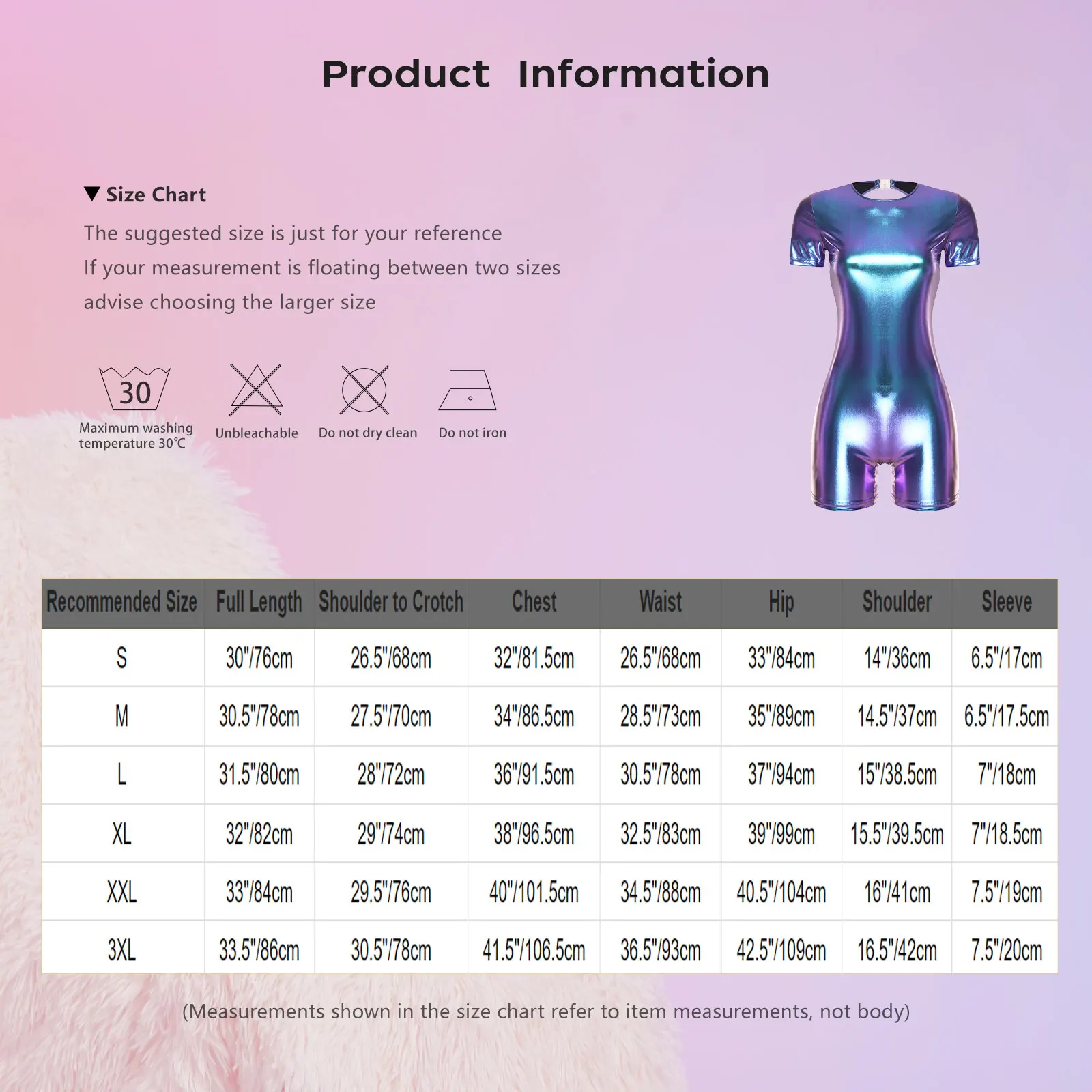 ชุดบอดี้สูทผู้หญิงแบบเมทัลลิกเงาวาว ซิปหลังแบบซ่อน แขนสั้น คอเต่า ทรงบอดี้คอน เหมาะสำหรับใส่ไปไนต์คลับ เต้นแจ๊ส หรือออกกำลังกาย