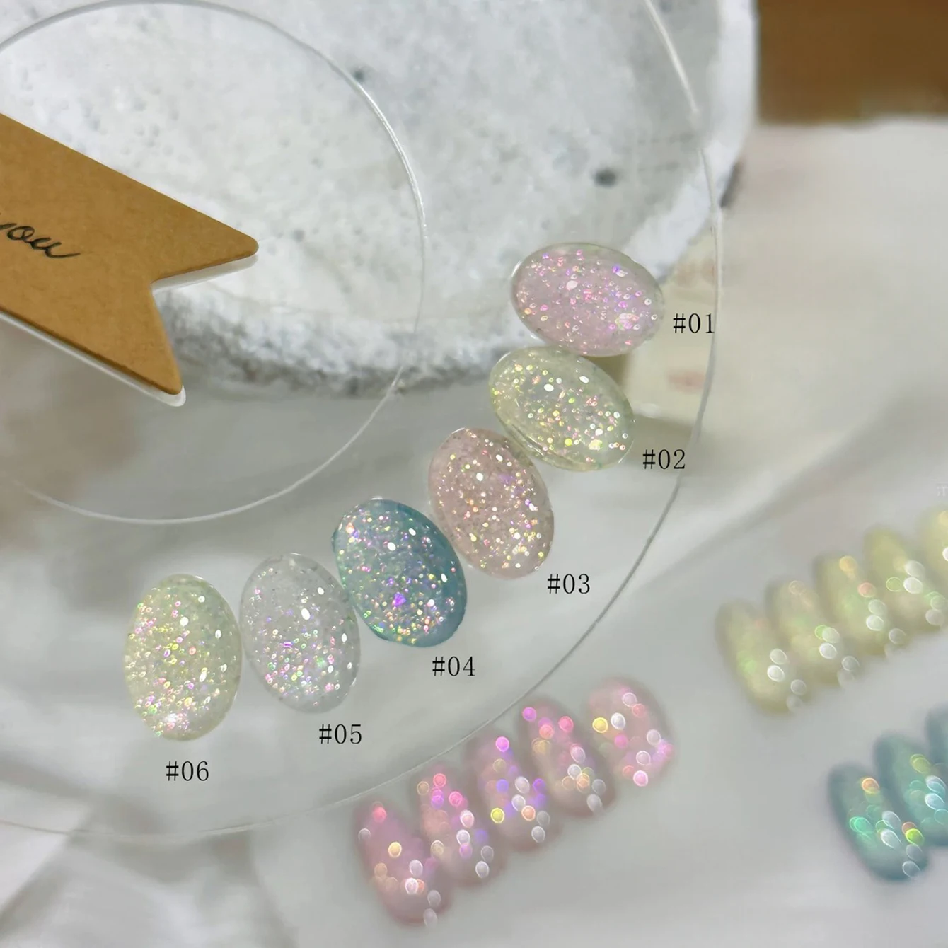 MIANEL 12 ML Sommer Heißer Verkauf Peerless Schönheit Opal Japanischen Stil Glitter Gel Nagellack 2025 Neue Glitter Explosion Gel polnisch