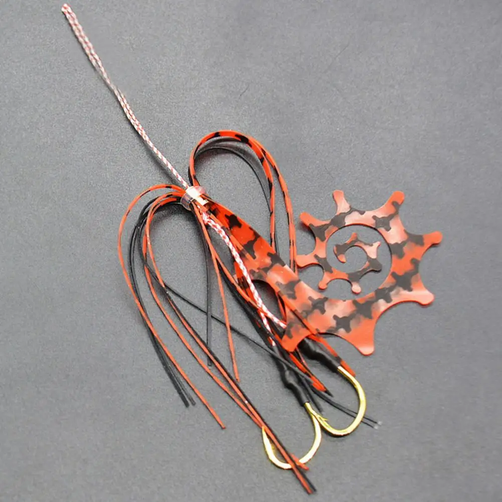 Jig Skirt  Excellent Reusable Easy Installation  Sun Flower Jig Skirt Fishing Supplies