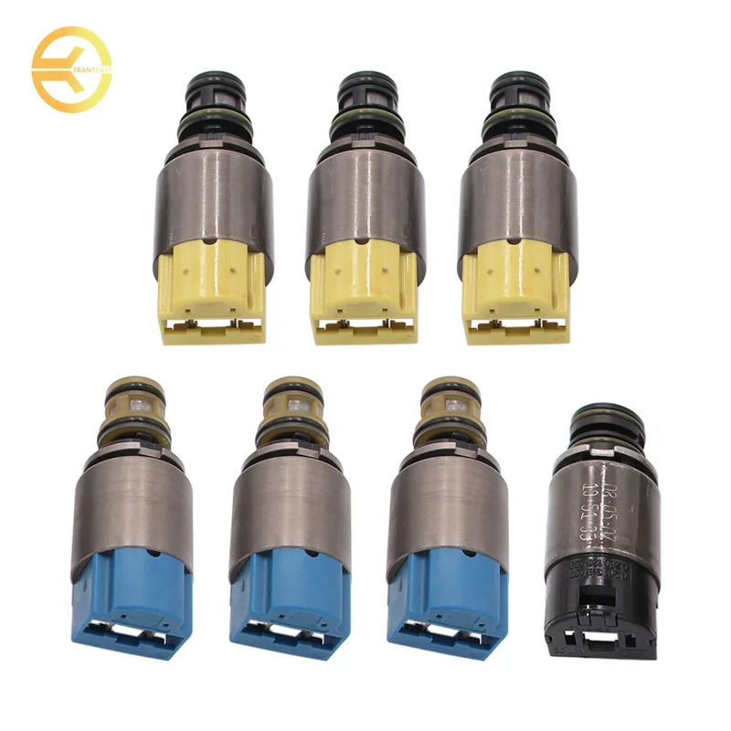 7PCS ZF 6HP19 6HP26 6HP32 Transmission Solenoid Kit Suit For BMW Audi Jaguar Land Rover 1068298044