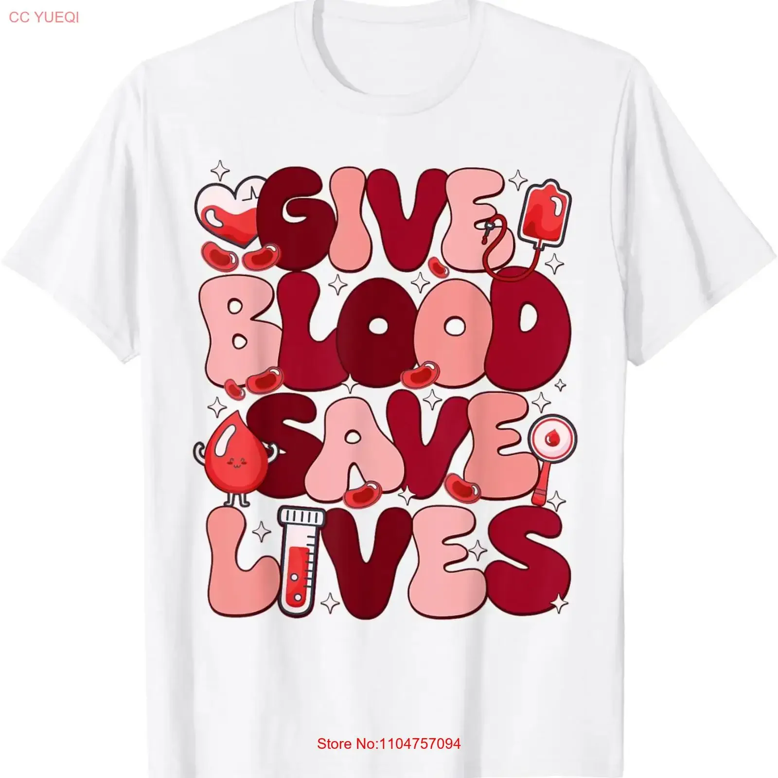 Give Blood Save Lives Donation World Donor Day T Shirt vintage Washed graphic streetwear Casual Breathable