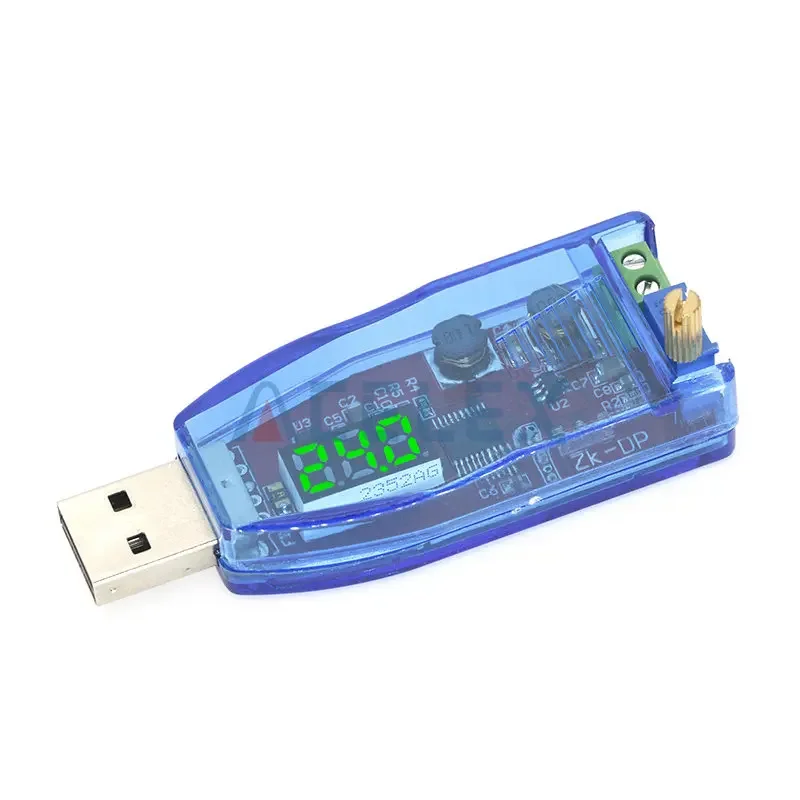LED DC-DC 5 فولت إلى تيار مستمر 1-24 فولت قابل للتعديل الجهد USB تصعيد/أسفل باك دفعة محول إمدادات الطاقة الجهد وحدة منظم الجهد