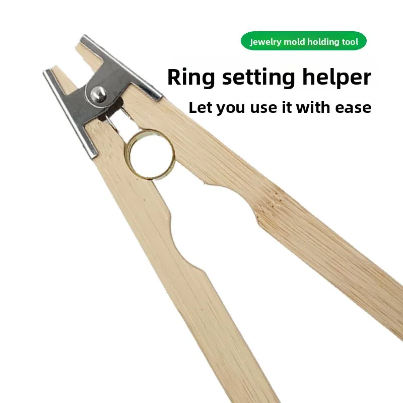 RingInner Ring Polishing and Polishing Fixture Jewelry DIY Handmade Special Auxiliary FixingClip Precision Spring Clamping