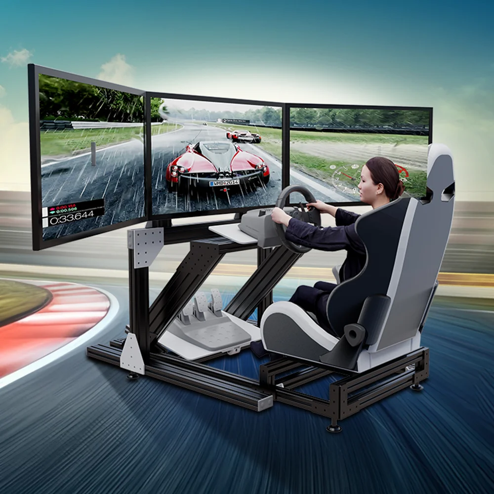 【2026】Komplettset VR Racing Somatosensorischer Simulator Indoor PC Auto Simulation VR-Ausrüstung Verkehrserlebnis Lernschule