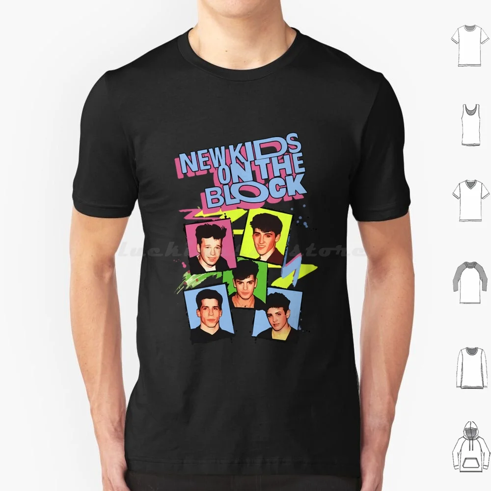Camiseta oficial de configuración musical de banda Nkotb Vintage, camiseta fresca de algodón 6xl, configuración de música de banda Nkotb Vintage oficial