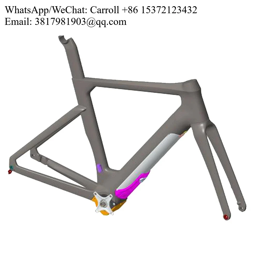 

ICAN Новое поступление, карбоновый дорожный электровелосипед, максимальная шина 700*32C, электрическая рама с дисковым тормозом с плоским креплением