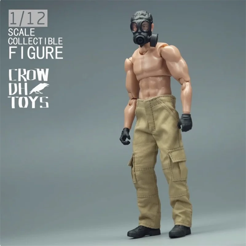 CROW DH TOYS 1/12 Scale Male Soldier Clothing Accessories Combat Pants Model Fit 6'' Action Figure Body In Stock