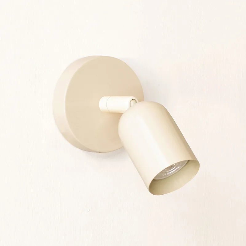 Nordic Minimalist Macaron Wall Lamp Room Wall Sconce Bedroom Bedside Wall Light Study Hallway Aisle Indoor Decor Light Fixtures