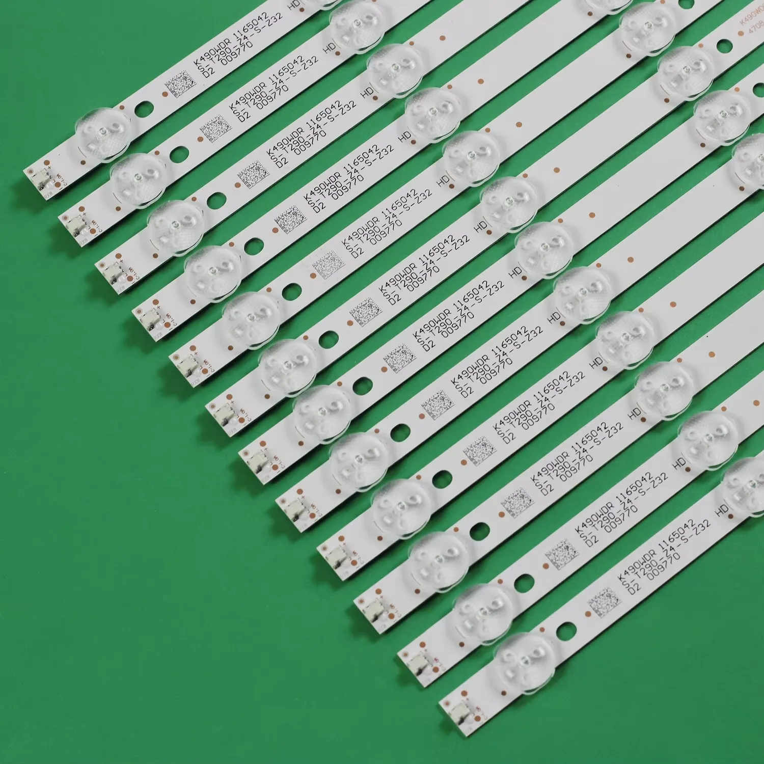 12pcs LED Backlight strip for Toshiba 49'' TV 49L621U K490WDR A1 4708-K49WDR-A1212K11 4708-K49WDR-A1213K11