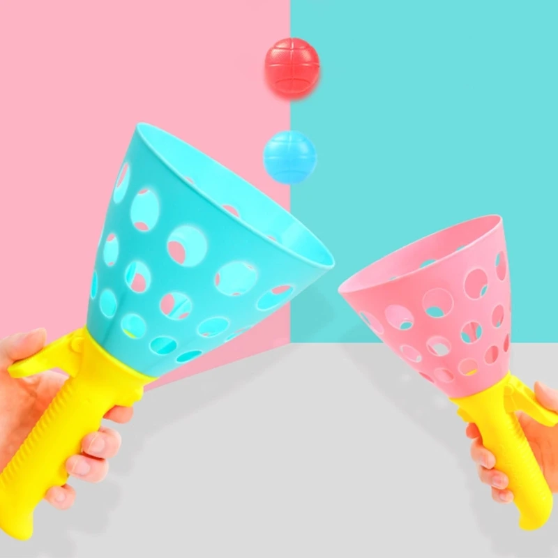 2-teiliges elastisches Sprungball-Set, die motorische Entwicklung anregt, einfache Aktivitätsspielzeug für Kinder,