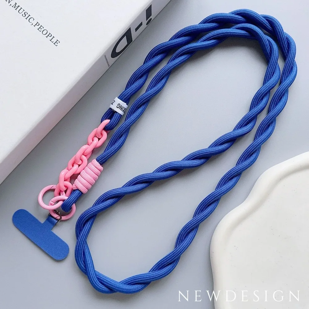 

Cute Anti-lost Mobile Phone Lanyard Detachable With Replacement Patch Mobile Phone Hanging Rope Wrist Strap Phone Accessories