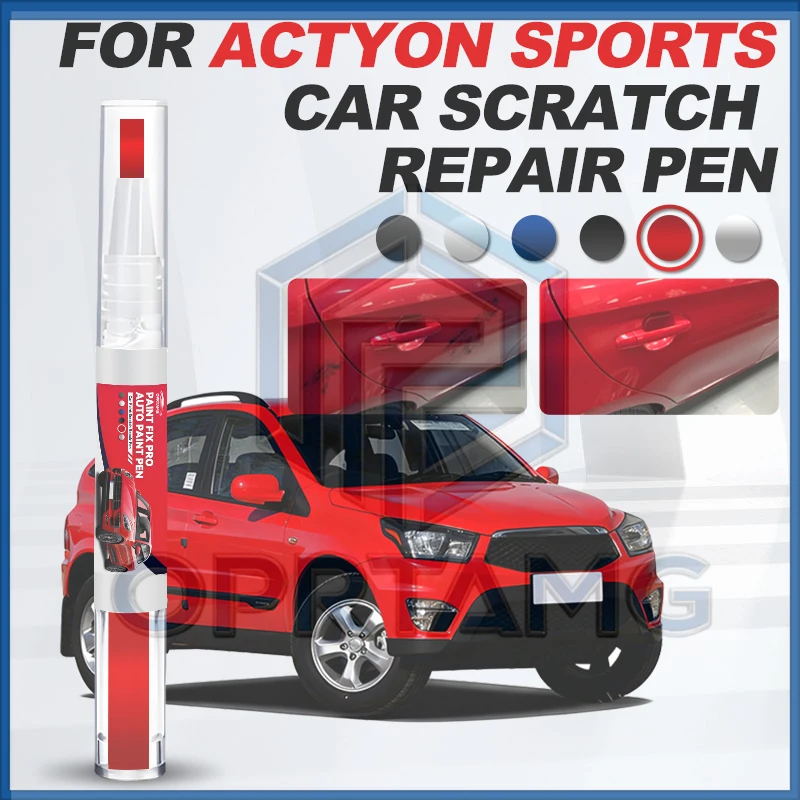 

Автомобильные инструменты и аксессуары для SsangYong Actyon Sports: Карандаш для ремонта краски, средство для удаления царапин, DIY аксессуары для авто, Grand White S