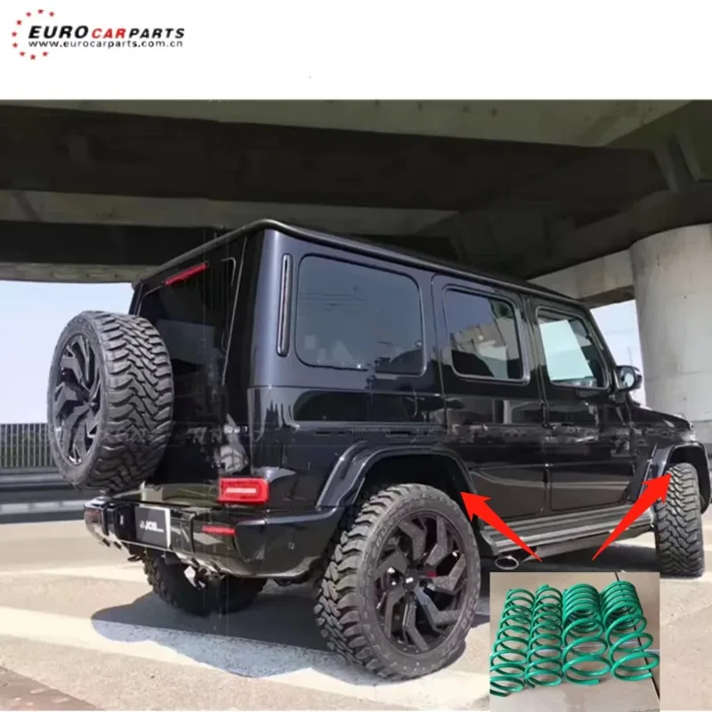 

G Wagon Rise and Lower Lift Spring 4x4 Offroad Spring W464 W463A G63 G500 Rise Refitted Parts Raise Suspension System Spring