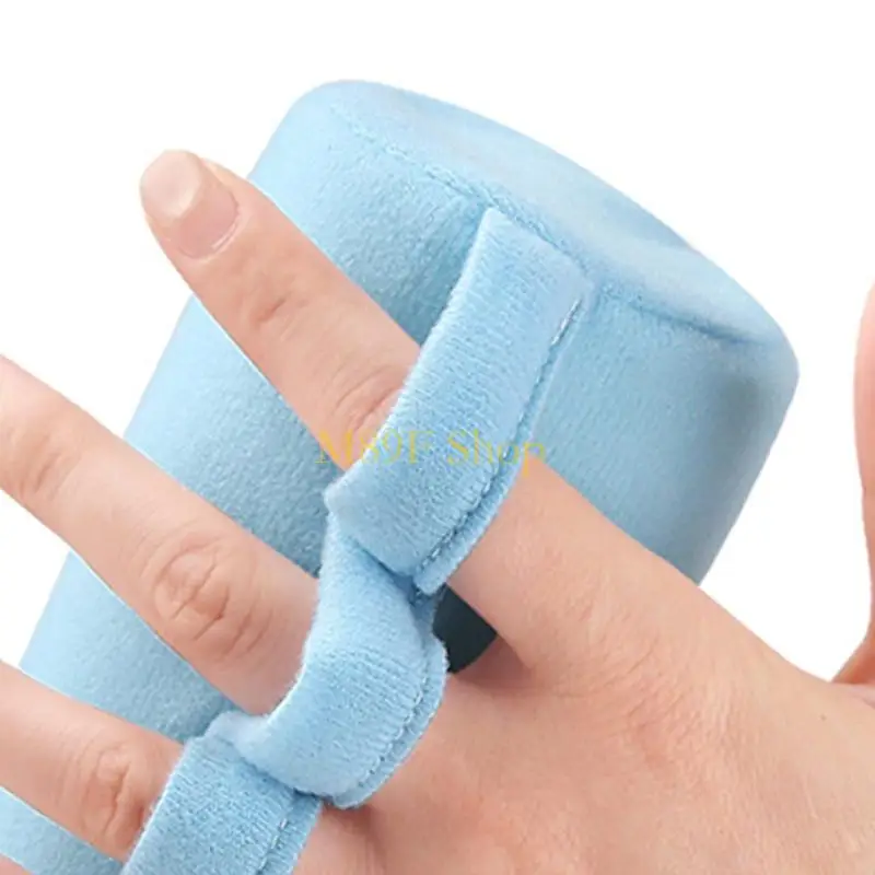 M89F Portable Hand Exercise Tool With Comfortable Sponges Finger Separator Grip