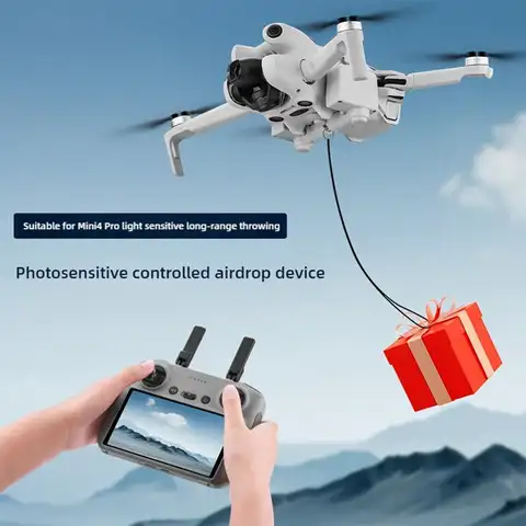 DJI 미니 4 용 페이로드 에어드롭 릴리스 드롭 장치, 운송 배송 드론 투척기 에어드롭, DJI 미니 4 액세서리
