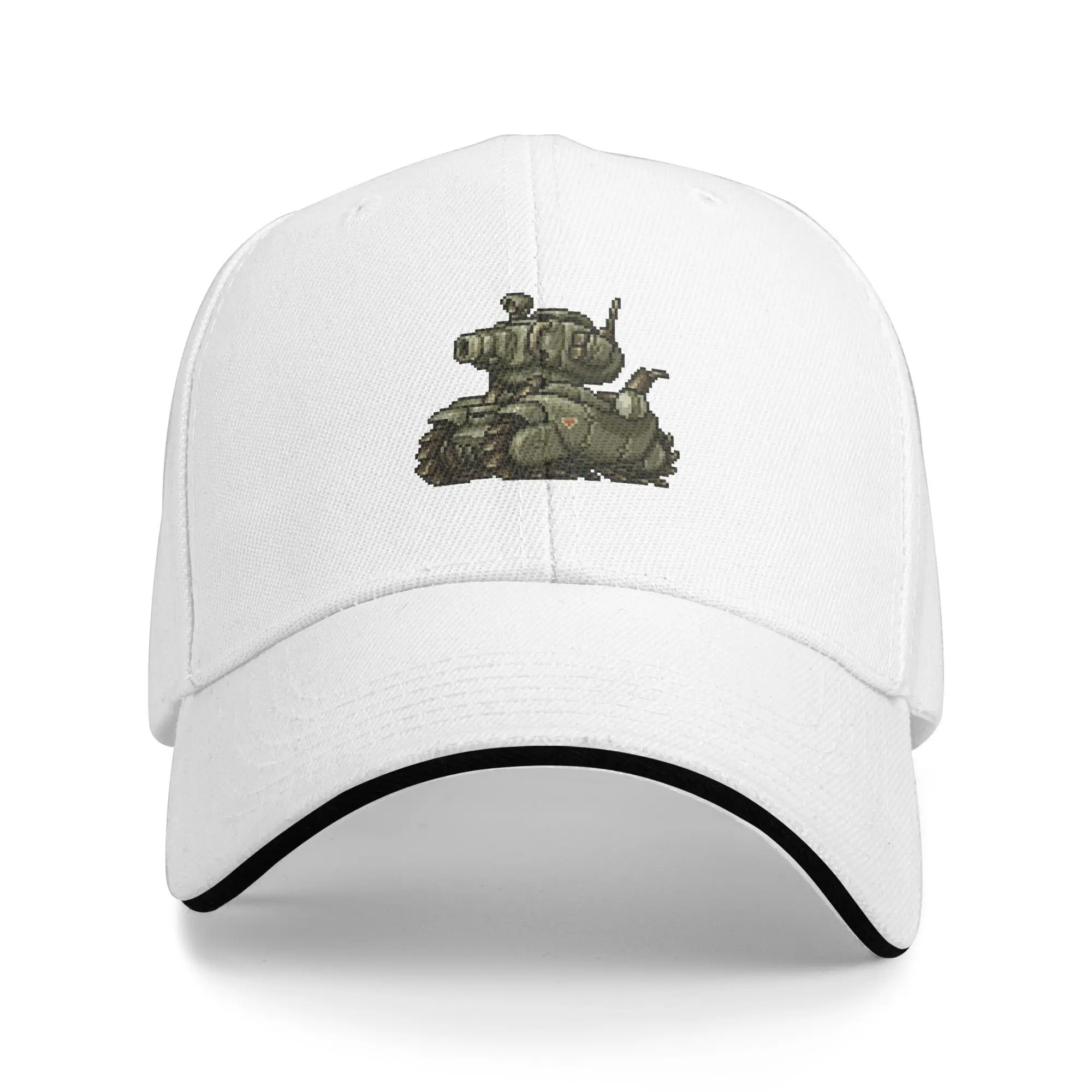 Gorra De Béisbol Con Tanque De Babosa De Metal, Gorra De Camionero De Moda De Verano Para Mujeres Y Hombres, Gorras De Béisbol P