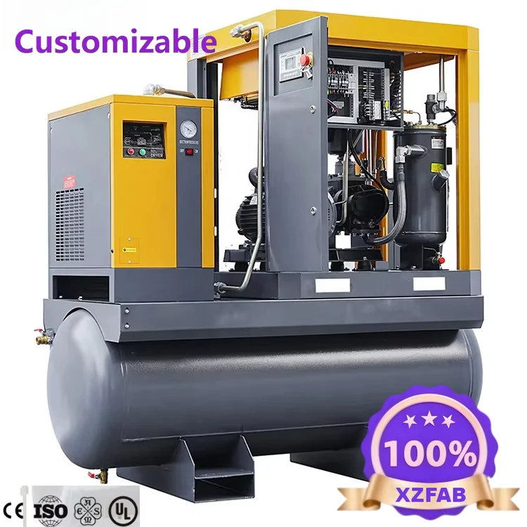 Factory Direct 2026 Laser Load Screw Compressors Engineering 16 bar high pressure the most reliable industrial air compressor on