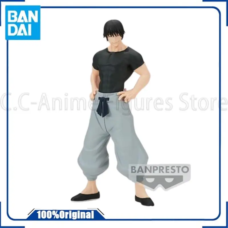 

In Stock Bandai Banpresto Jujutsu Kaisen Fushiguro Toji Original Figure Genuine Anime Boxed Model Toy Ornament Festival Gift