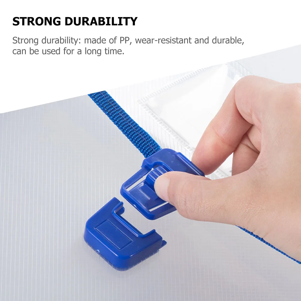 

5 шт., большая вместительная сумка для документов формата А4, сумка-органайзер для файлов, легкая портативная папка с пряжкой для мужчин и женщин, офисное хранение