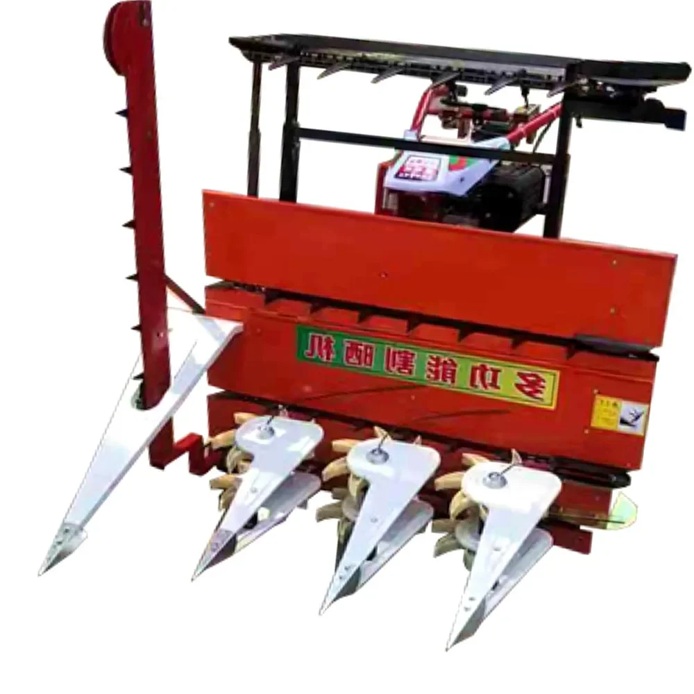 hand push windrower forage wormwood harvester Mini Harvesting Machine